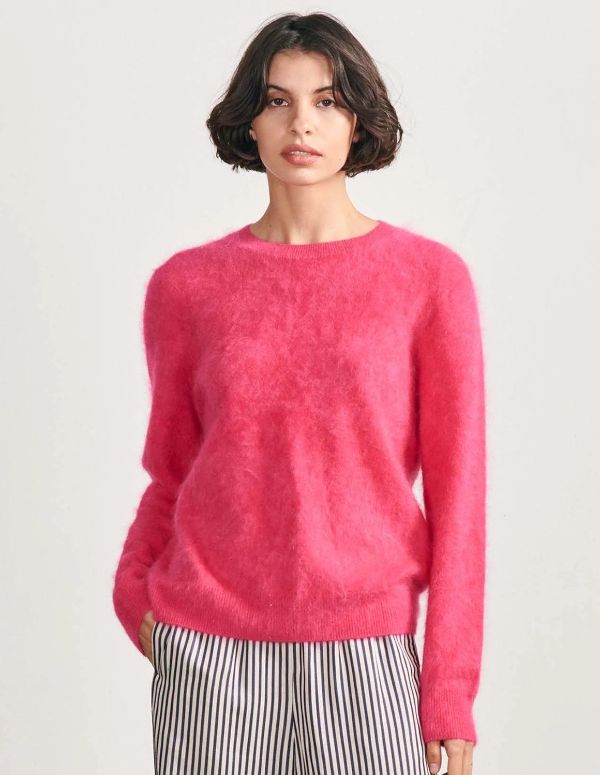 Brushed crew jumper by Jumper 1234