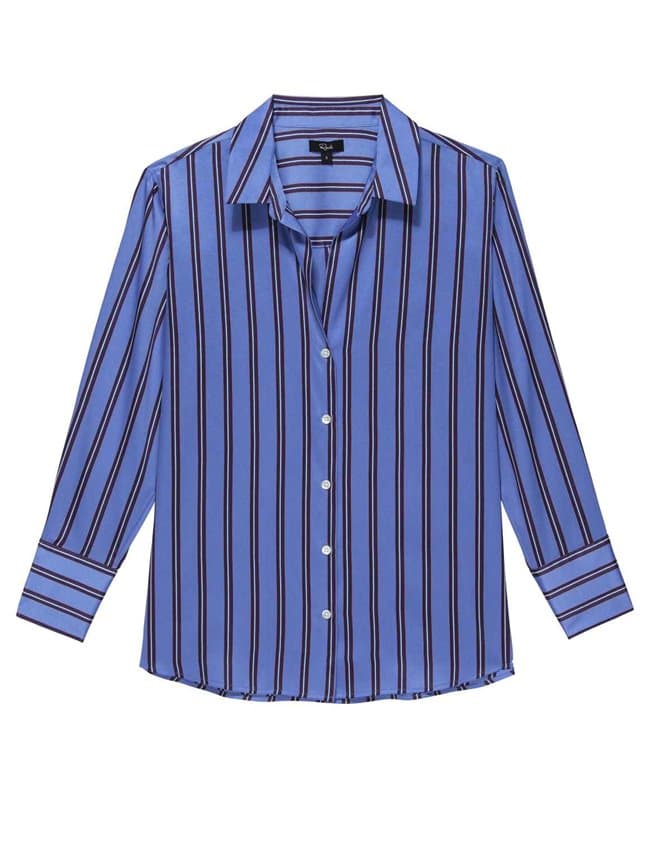 Rails Clothing Ledger shirt - blue stripe