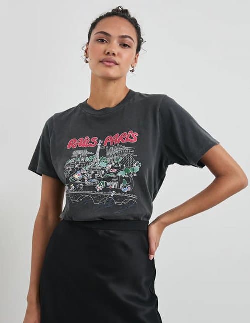 Rails boyfriend t shirt - paris