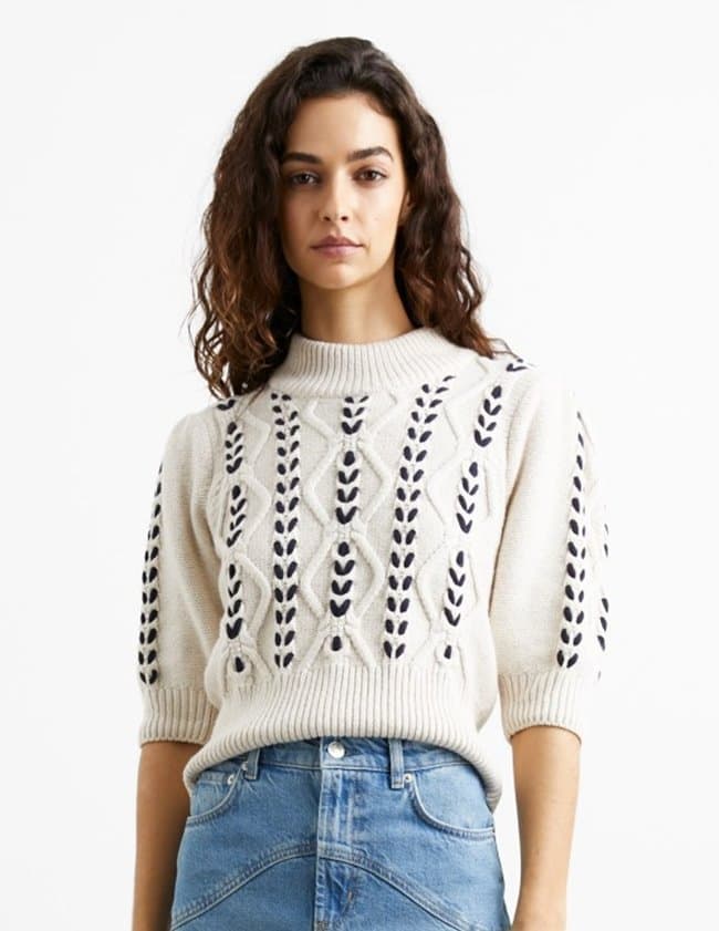 Rails addy knit - oatmeal