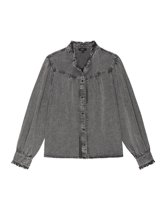 Rails alanna shirt - black acid wash