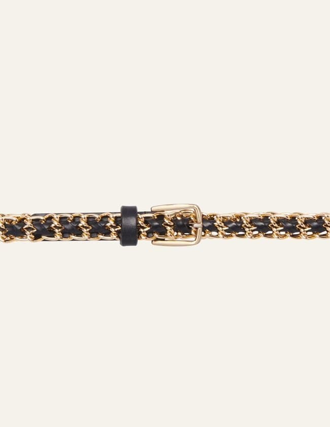 ba&sh brooke belt - gold