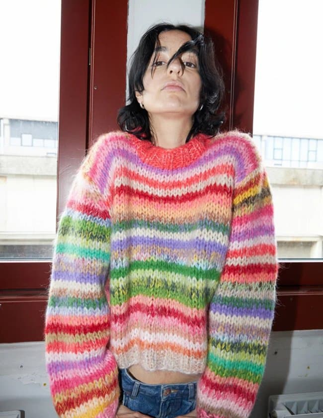 Dawn X Dare genova stripe jumper - 900 multi