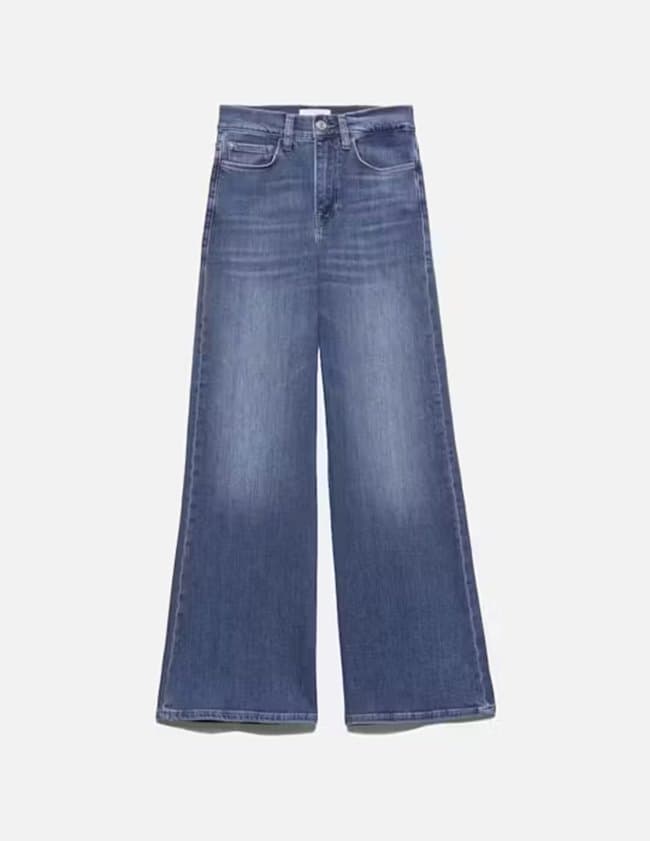 Frame Jeans le slim palazzo jean - drizzle