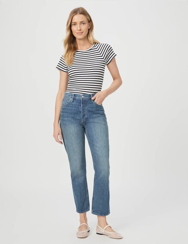 Paige Jeans billy crop jean - roxy