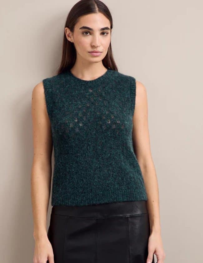 Cefinn jeanette jumper - dark green