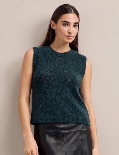 Cefinn jeanette jumper - dark green