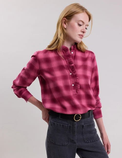 Hartford Clothing carmen shirt - pink