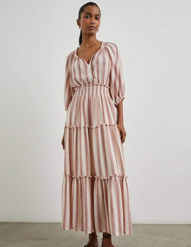 Rails caterine dress - camino stripe