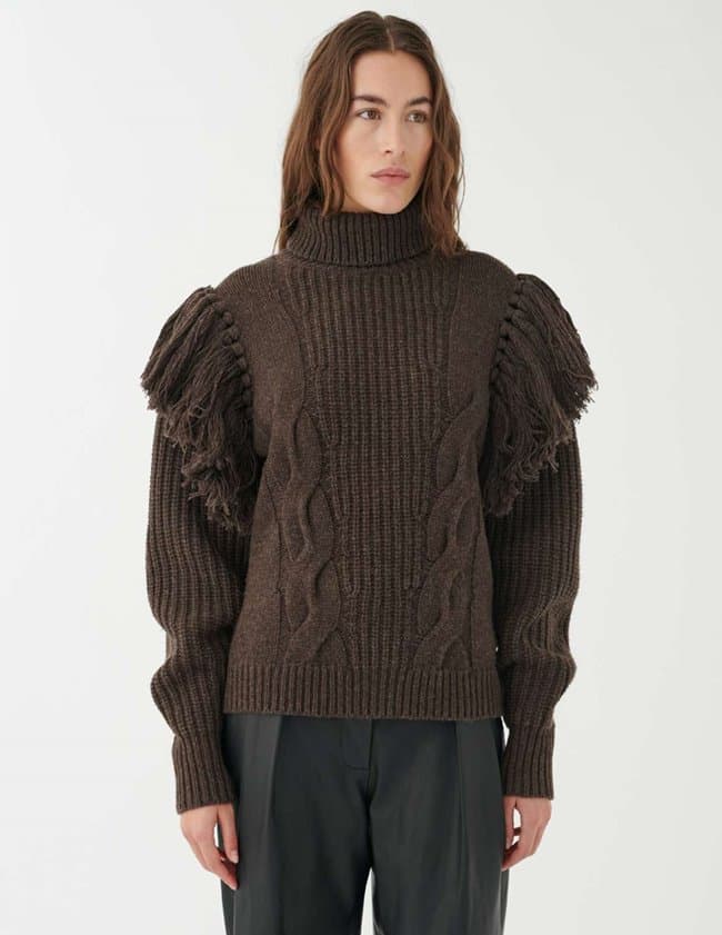 Dea Kudibal menadea jumper - coffee