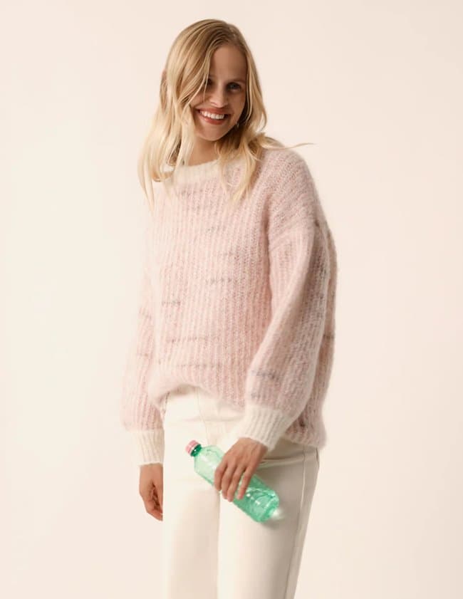 Des Petits Hauts albertine jumper - pink