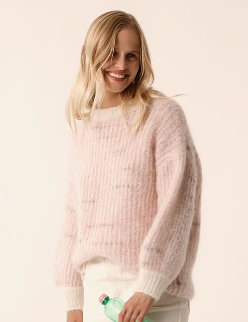 Des Petits Hauts albertine jumper - pink