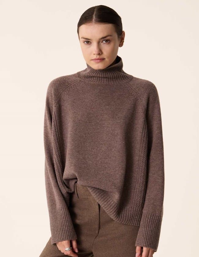 Des Petits Hauts aramis jumper - brown