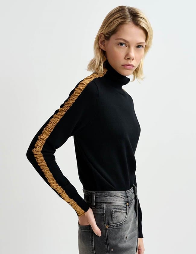 Essentiel Antwerp gertini jumper - black