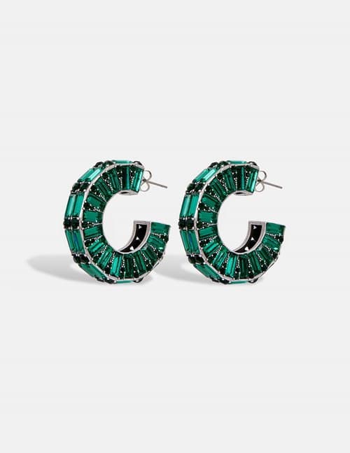 Essentiel Antwerp golly earrings - green