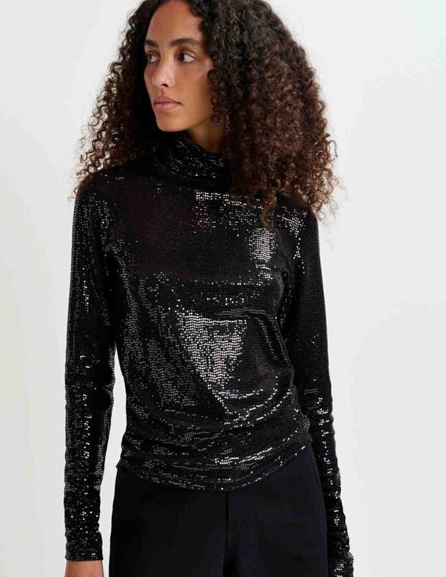 Essentiel Antwerp gong top - black