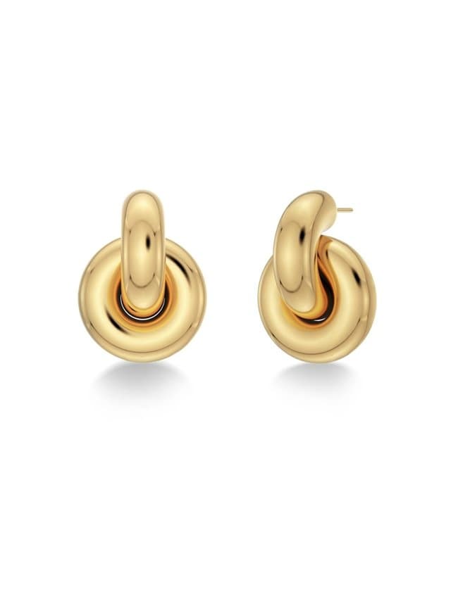 Edblad redondo stud l earrings - gold