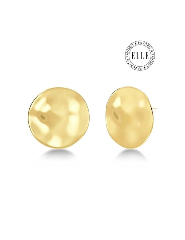 Edblad flowy stud maxi earrings - gold