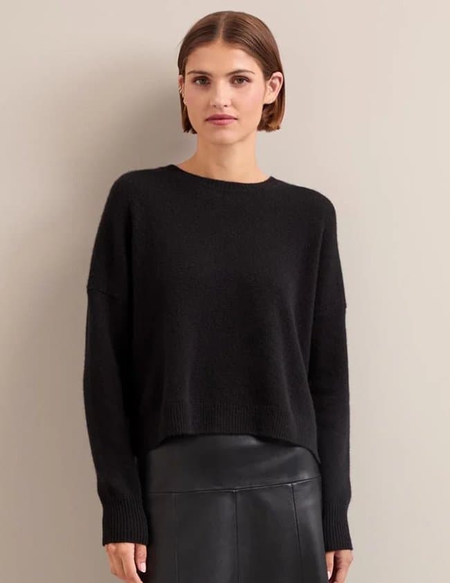 Cefinn lainey cashmere jumper - black