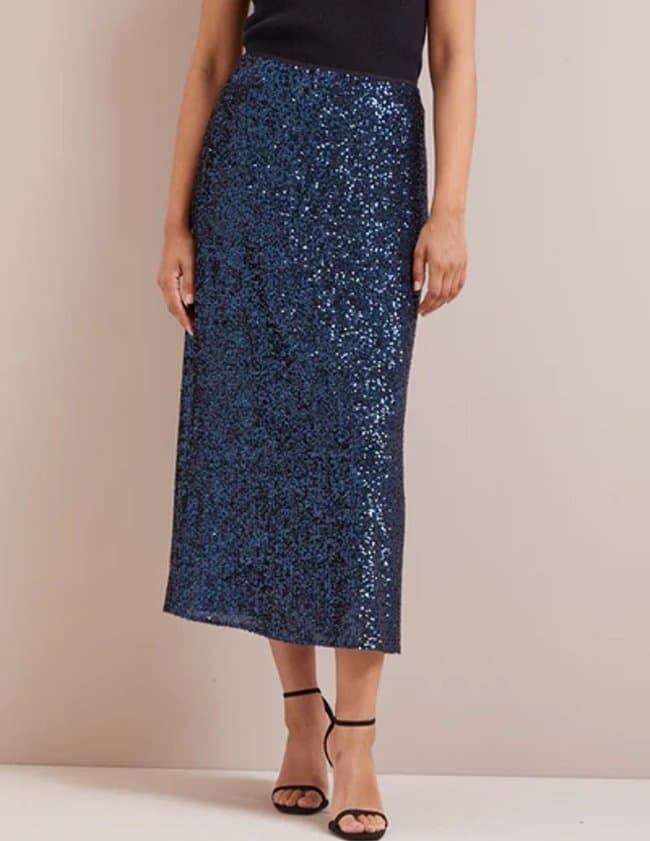 Cefinn scarlett skirt - navy