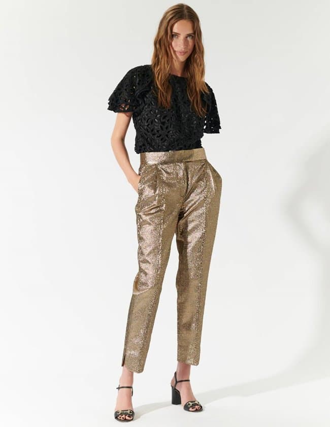 Dea Kudibal camettidea trousers - gold