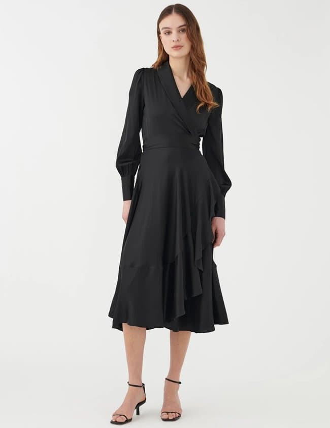 Dea Kudibal vitahdea silk dress - black