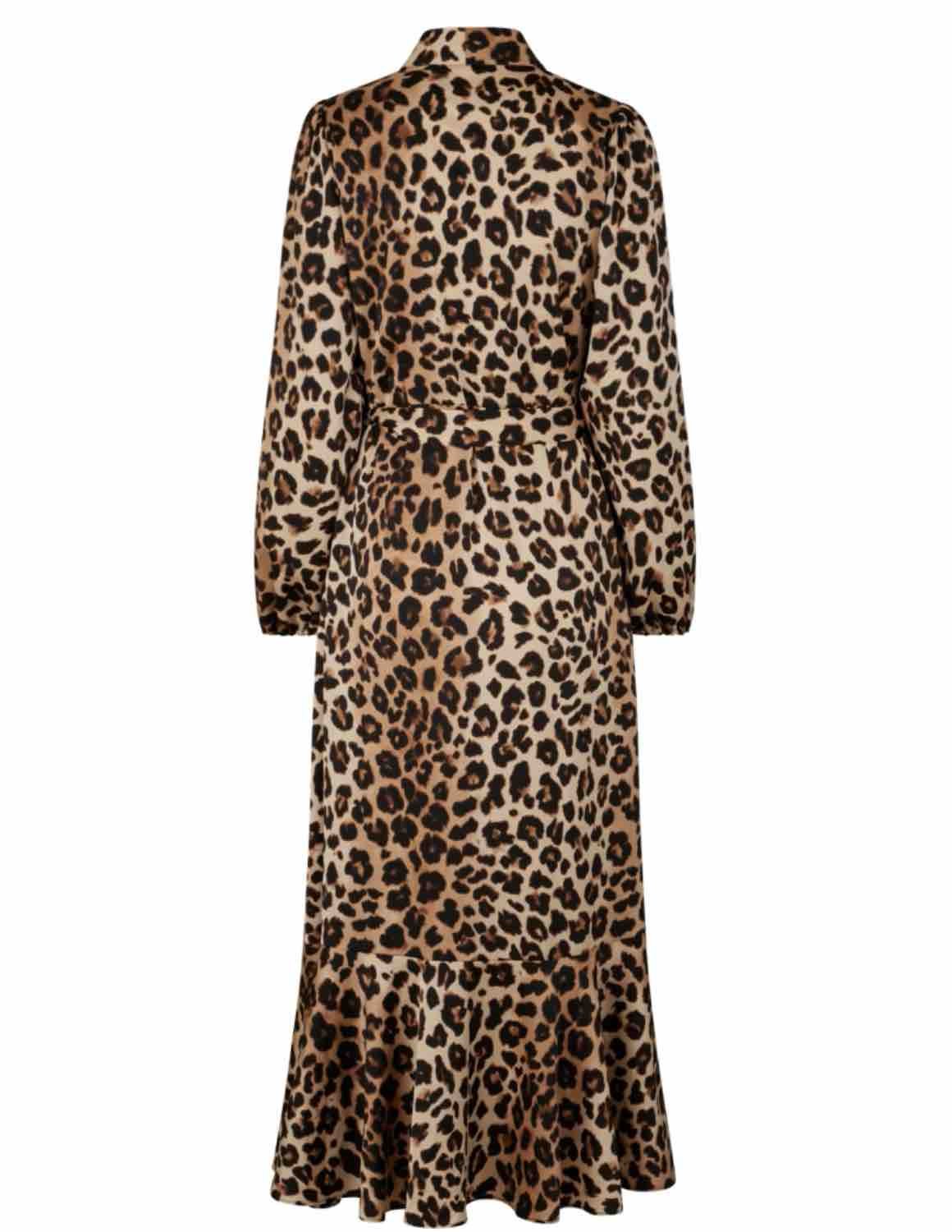 Cras Laracras Dress - Recycled Polyester Leopard Print Dress